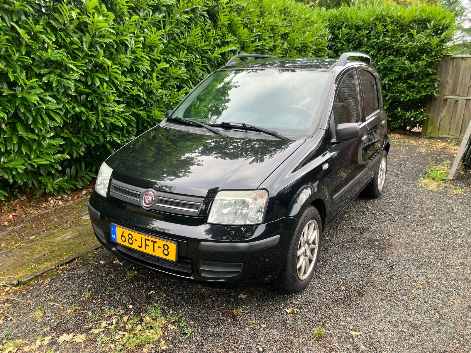 Fiat Panda Airco ❄️ 2e eigenaar nw. koppeling Edizione Cool, Stof, 1242 cc, Zwart, Origineel Nederlands
