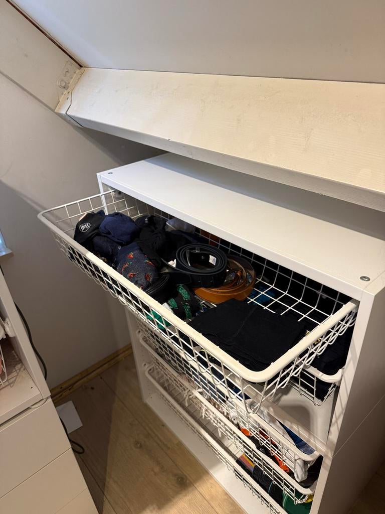 Diverse IKEA kasten met draadmanden, Huis en Inrichting, Kasten | Kledingkasten, Met plank(en), Kunststof, Gebruikt, 100 tot 150 cm