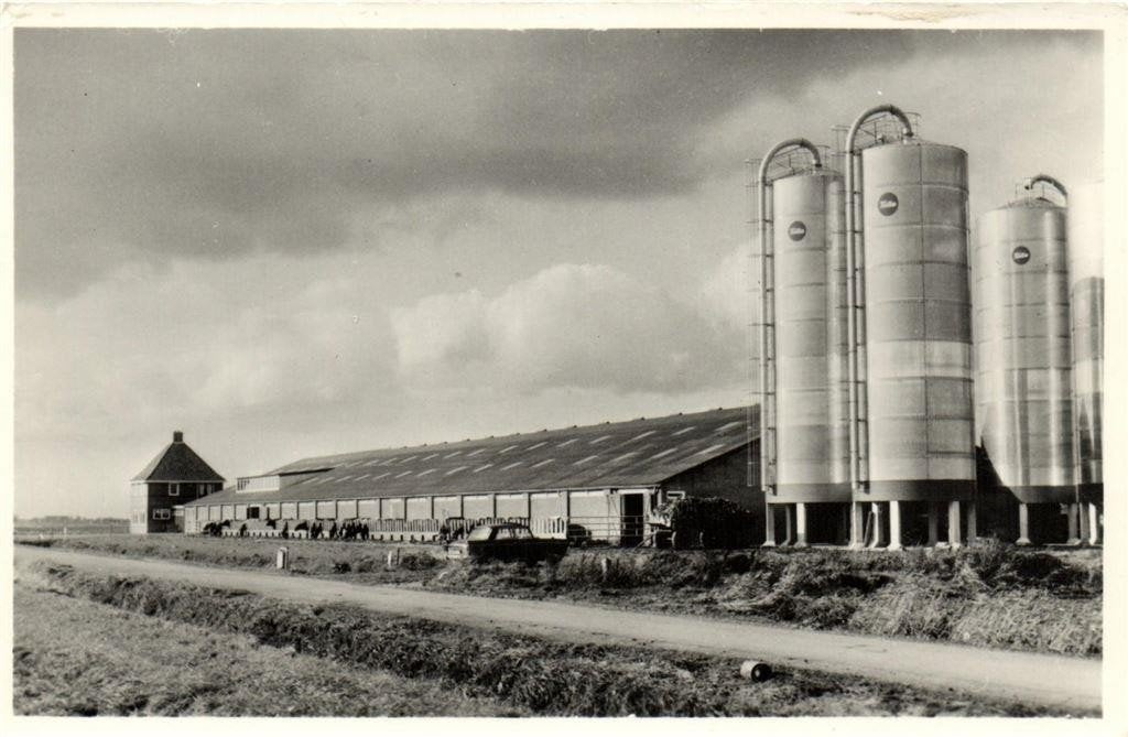 Eemshoeve Spijk - auto silo - ongelopen, Ophalen of Verzenden, 1960 tot 1980, Ongelopen, Groningen