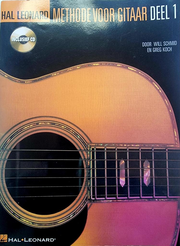 Hal Leonard Methode voor Gitaar Deel 1 (incl. CD) G30, Gitaar, Verzenden, Les of Cursus, Zo goed als nieuw