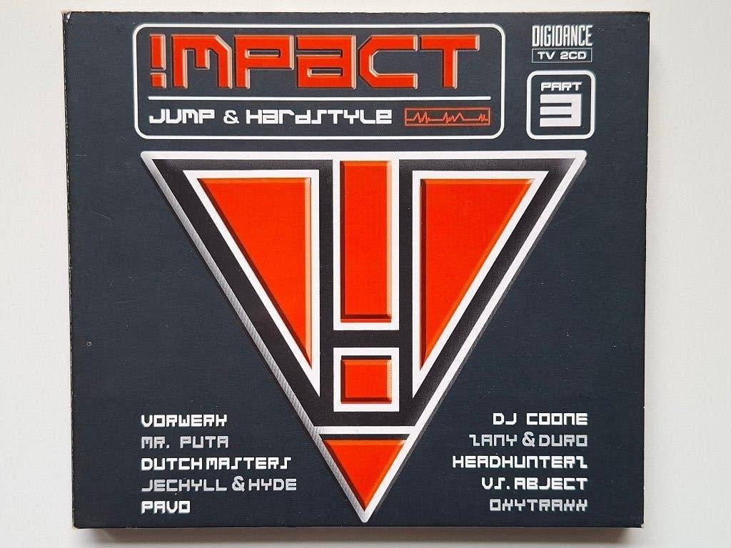 Impact Part 3  2007 2CD hardstyle jumpstyle hardcore, Cd's en Dvd's, Verzenden, Gebruikt, Hardcore