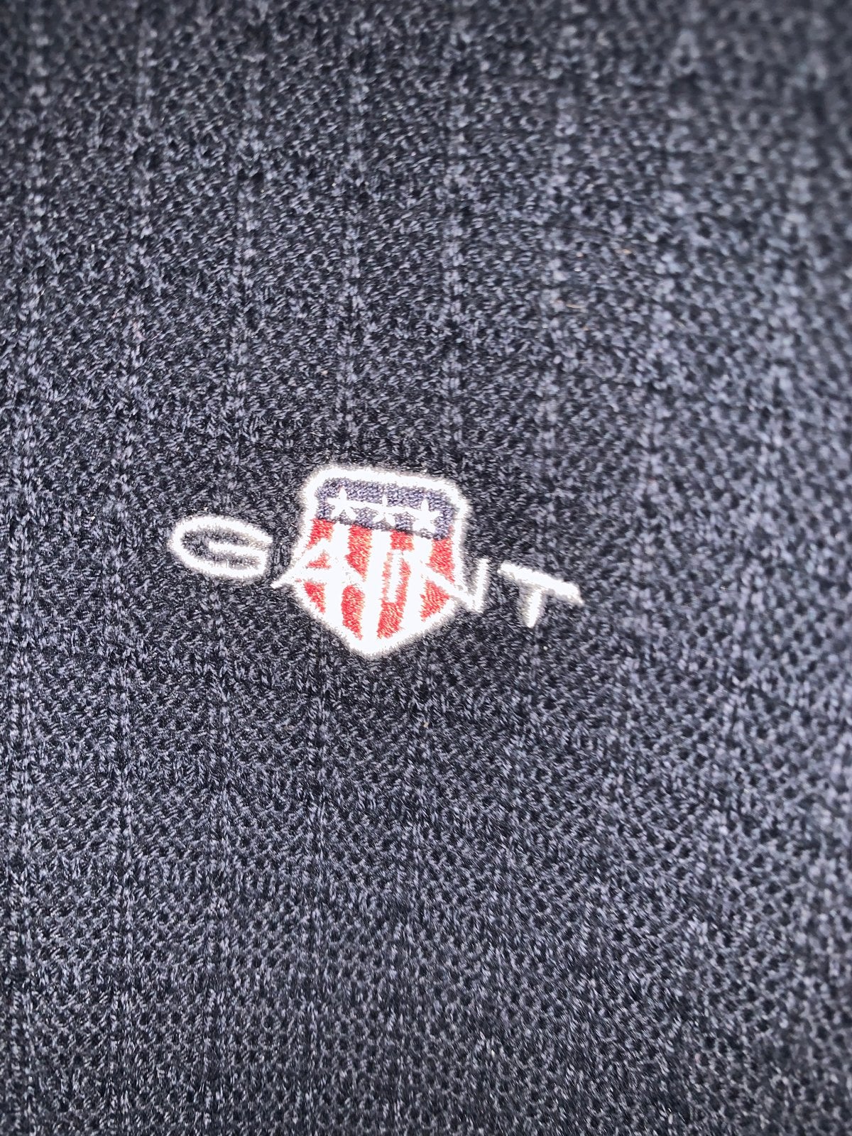 GANT heren trui met rits - Maat XL, Ophalen of Verzenden, Zo goed als nieuw, Maat 56/58 (XL), Blauw