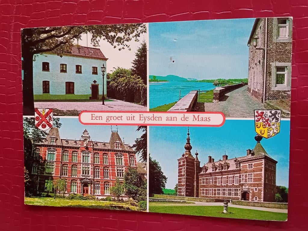 Ansichtkaart Eysden aan de Maas, Verzenden, Voor 1920, Limburg