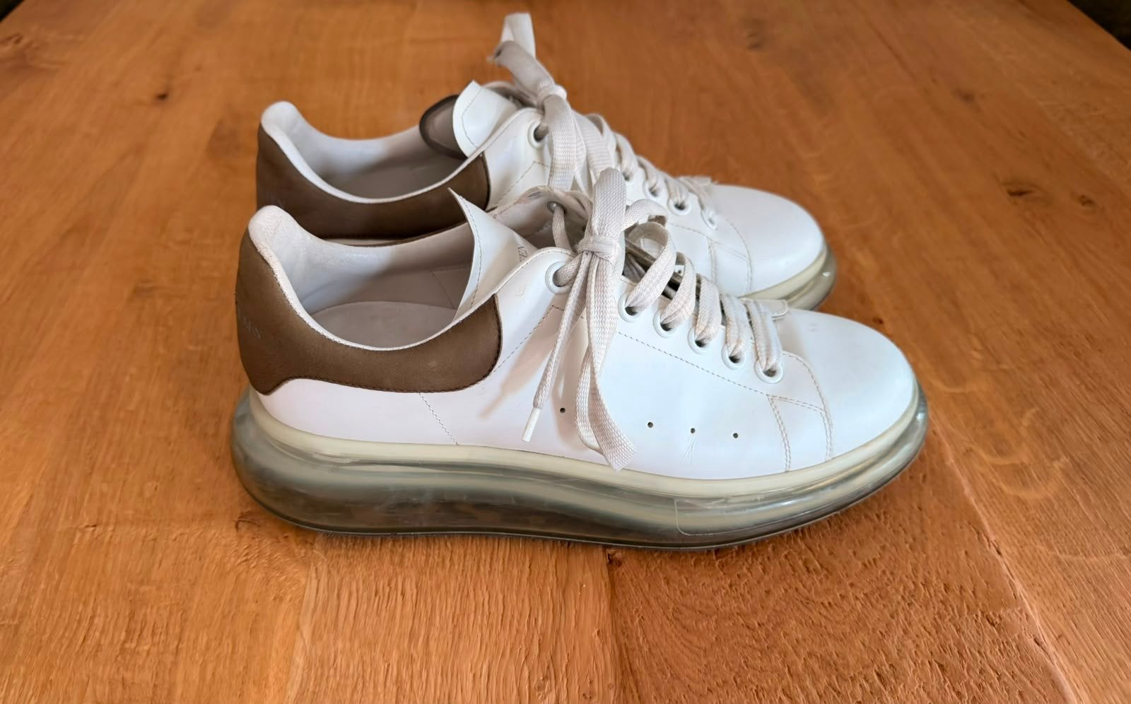 Alexander McQueen sneakers, Kleding | Heren, Schoenen, Verzenden, Wit, Sneakers of Gympen, Zo goed als nieuw