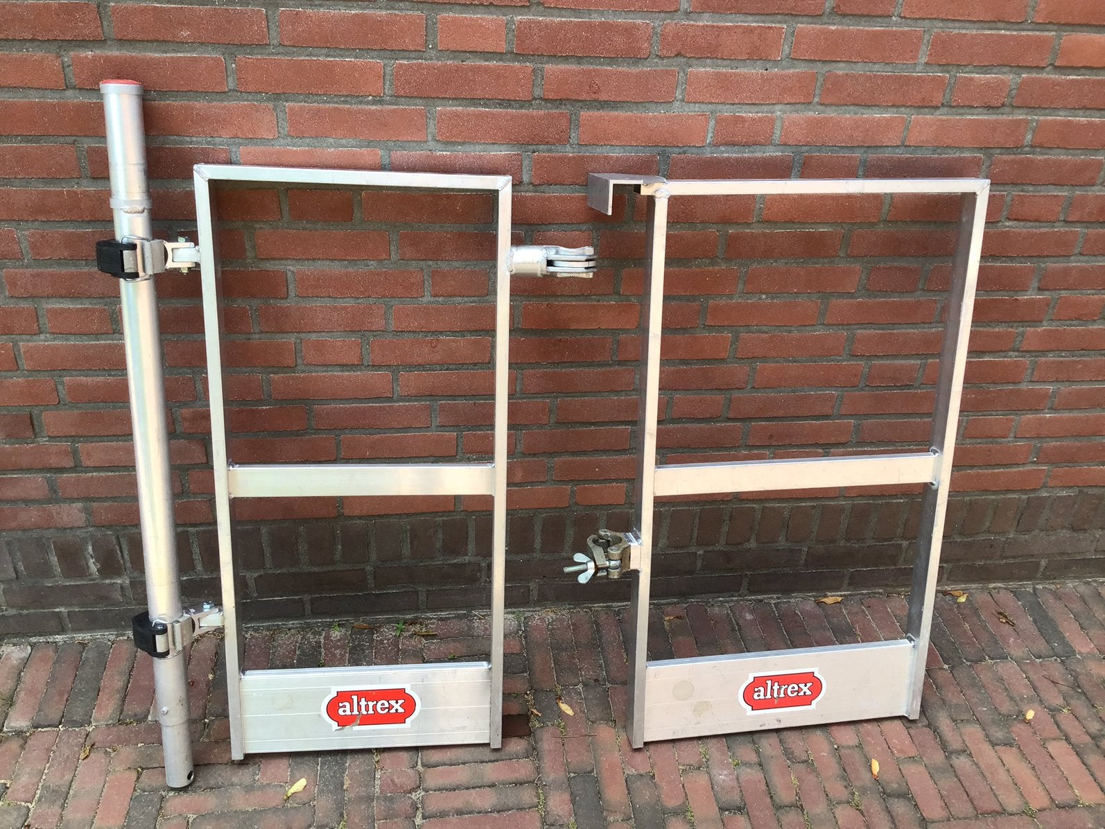 Altrex eindleuning voor loopbrug / steiger, Ophalen of Verzenden, Zo goed als nieuw, 4 meter of meer
