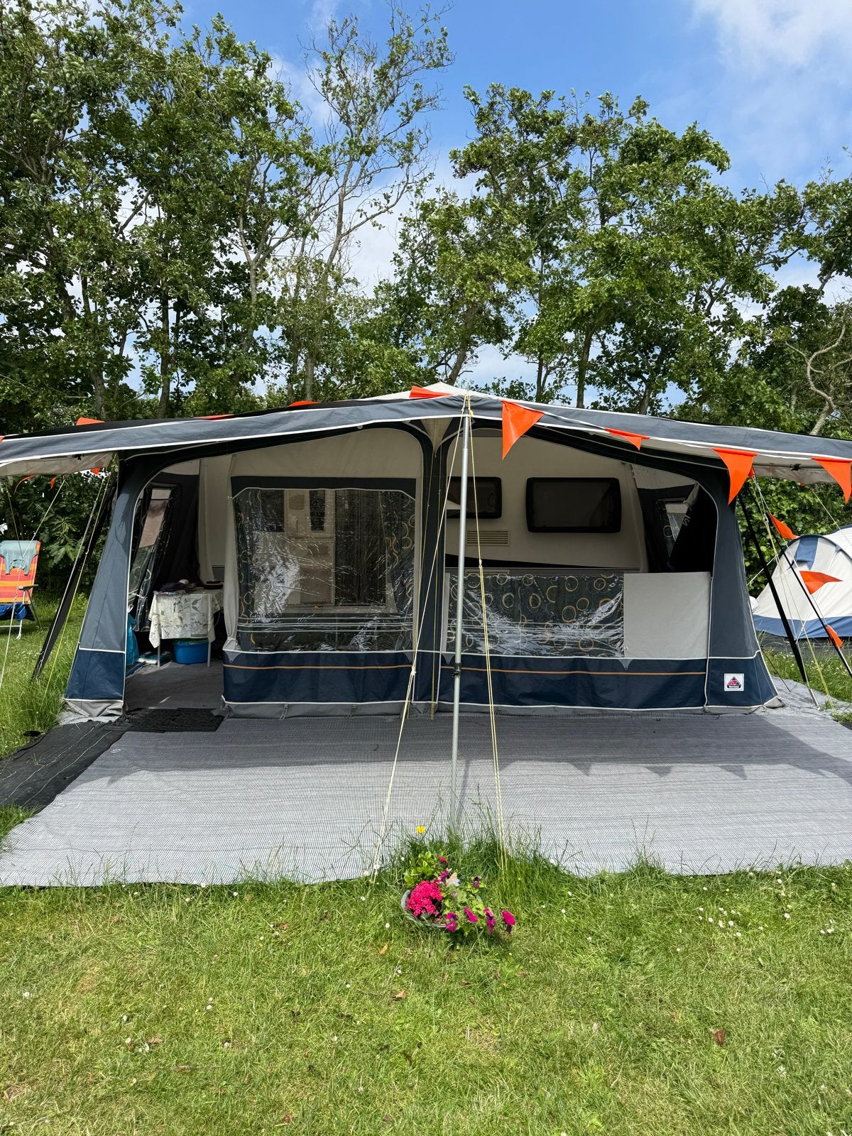 Hobby Excellent Caravan 455 UF, Caravans en Kamperen, Caravans, Vast bed, Hobby, Particulier, 6 tot 7 meter