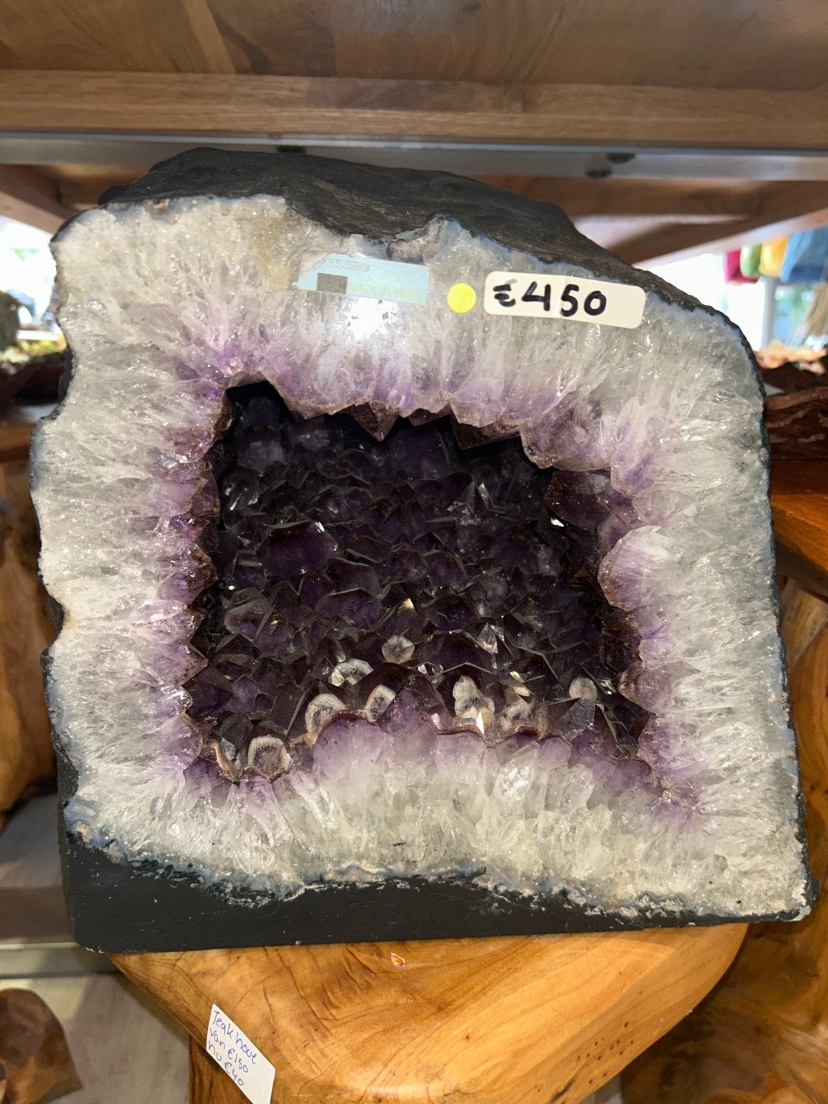 Grote Amethist Geode - 33,3 KG - AANBIEDING, Ophalen of Verzenden, Mineraal