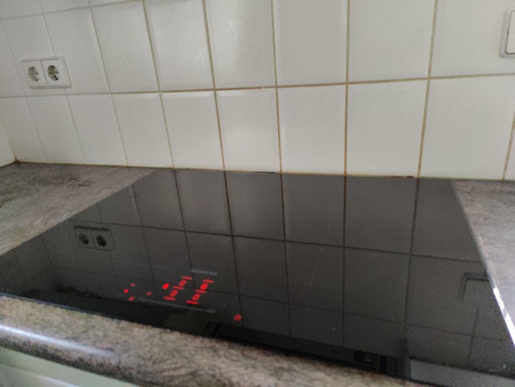 Inductie kookplaat Siemens, Witgoed en Apparatuur, Zo goed als nieuw, Inbouw, Inductie, 4 kookzones