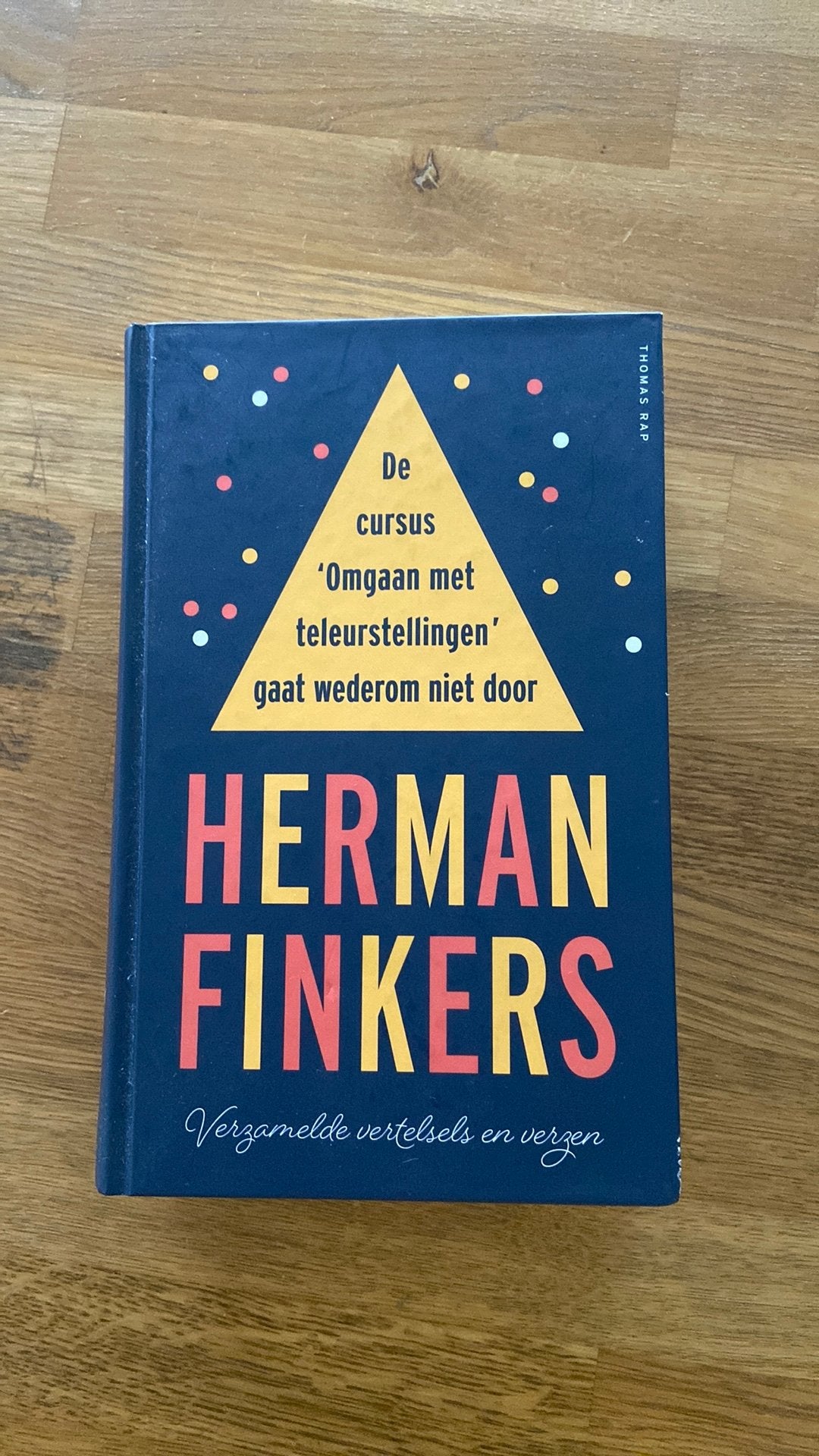 Herman Finkers - De cursus omgaan met teleurstellingen…, Ophalen of Verzenden, Nieuw, Cabaret