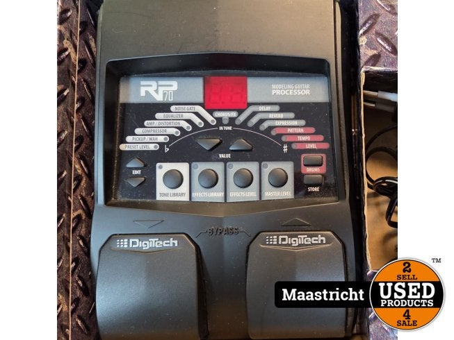 Digitech RP70 gitaar effectprocessor | nwp 129 euro, Digitech, Zo goed als nieuw, Support@digitech.com, 8760 South Sandy Parkway
Sandy, UT 84070
USA