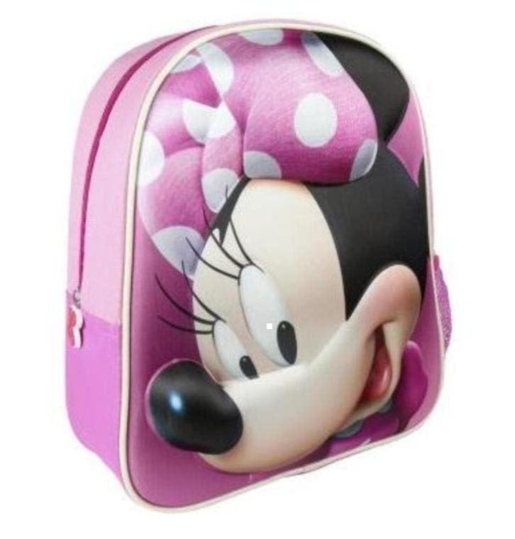 Minnie Mouse 3D Rugzak - 31 cm - Disney Rugtas / Schooltas, Disney of Dora, 25 tot 40 cm, Nieuw, Ophalen of Verzenden