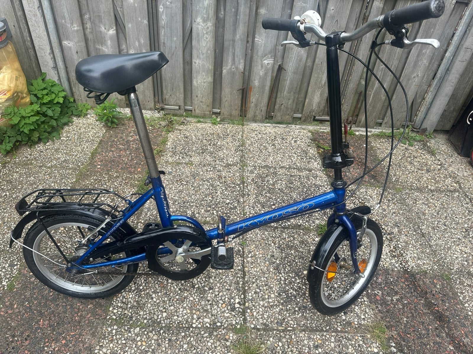 Te koop: Kyoso City Hopper vouwfiets (16 inch, Ophalen of Verzenden, Zo goed als nieuw, 16 tot 18 inch, Versnellingen