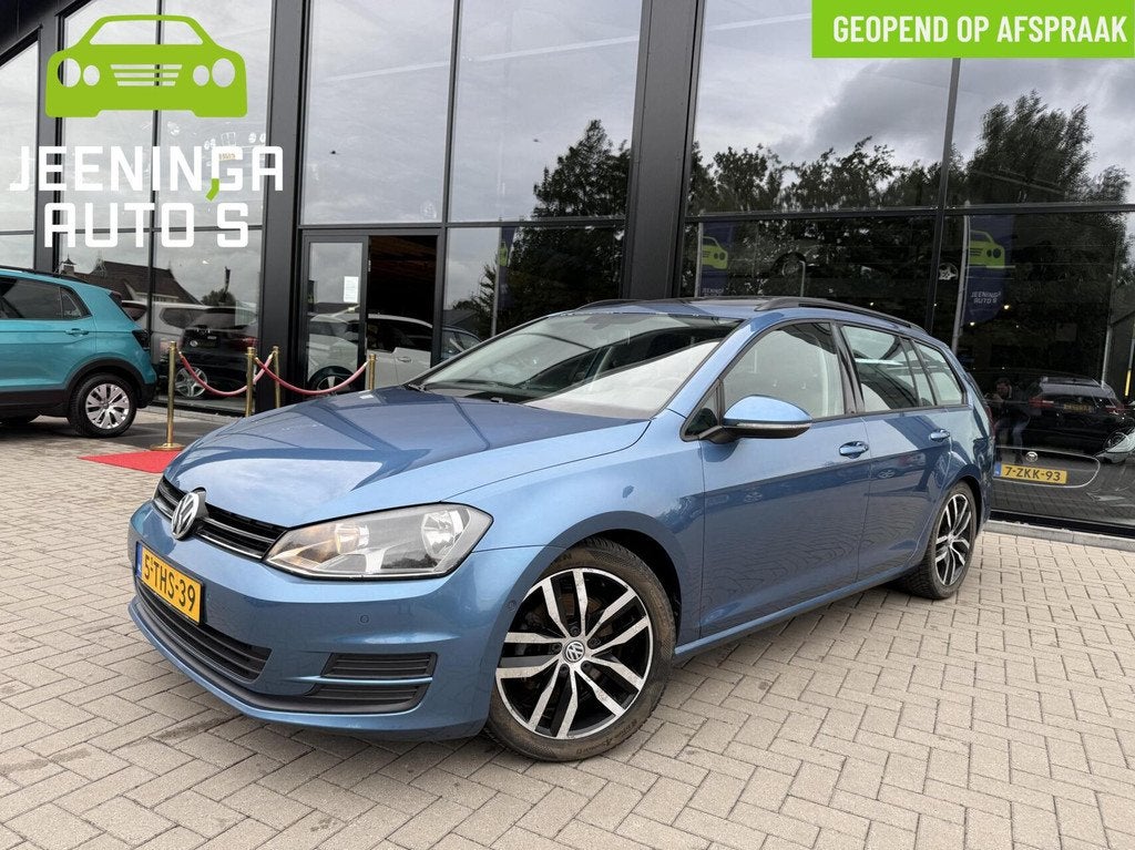 Volkswagen Golf Variant 1.6 TDI Highline|Pano|Trekhaak, Auto's, Volkswagen, Voorwielaandrijving, Stof, Gebruikt, 4 cilinders