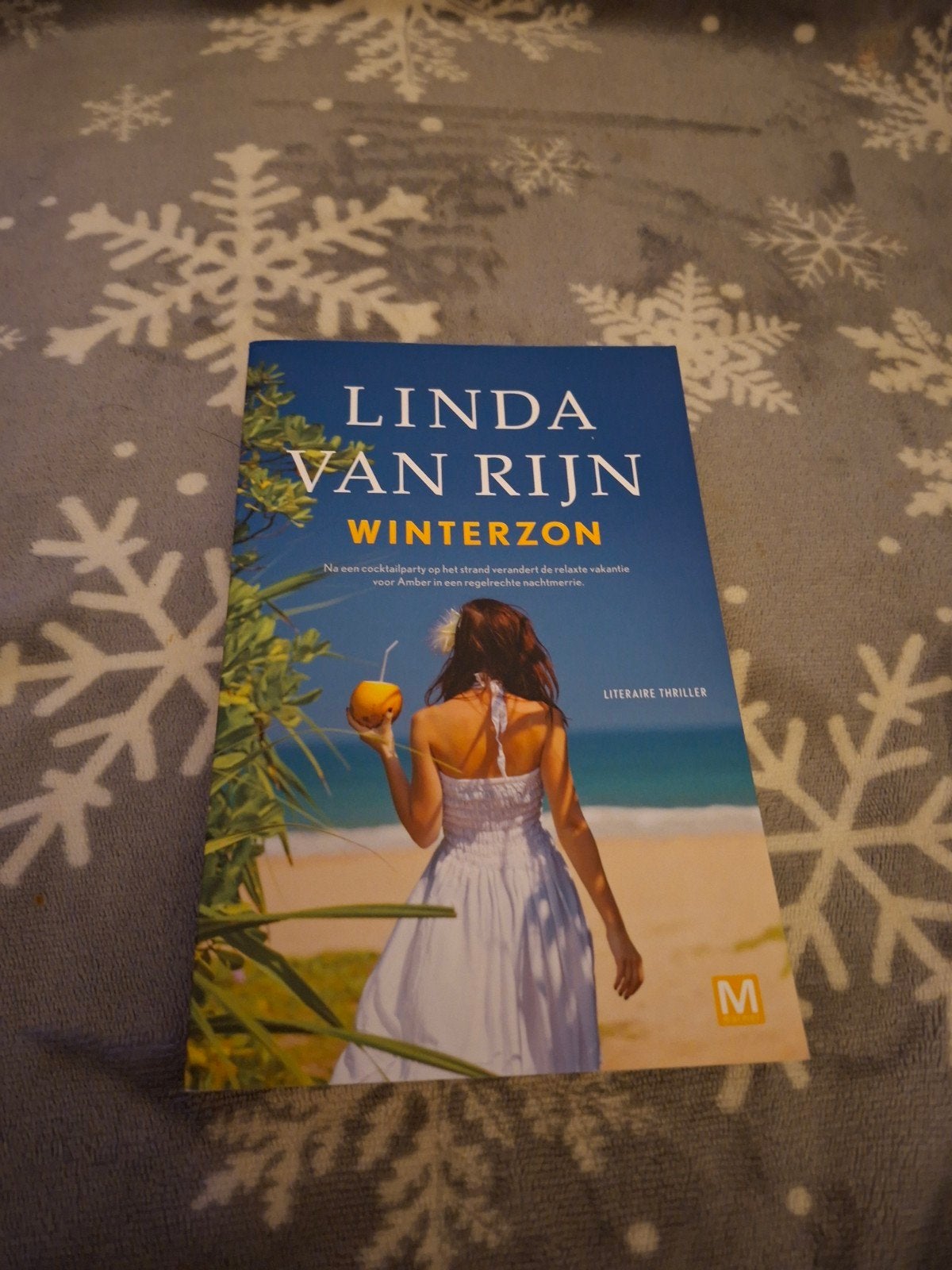 Linda van Rijn - Winterzon (Literaire thriller Bieden, Ophalen of Verzenden, Zo goed als nieuw, Linda van Rijn