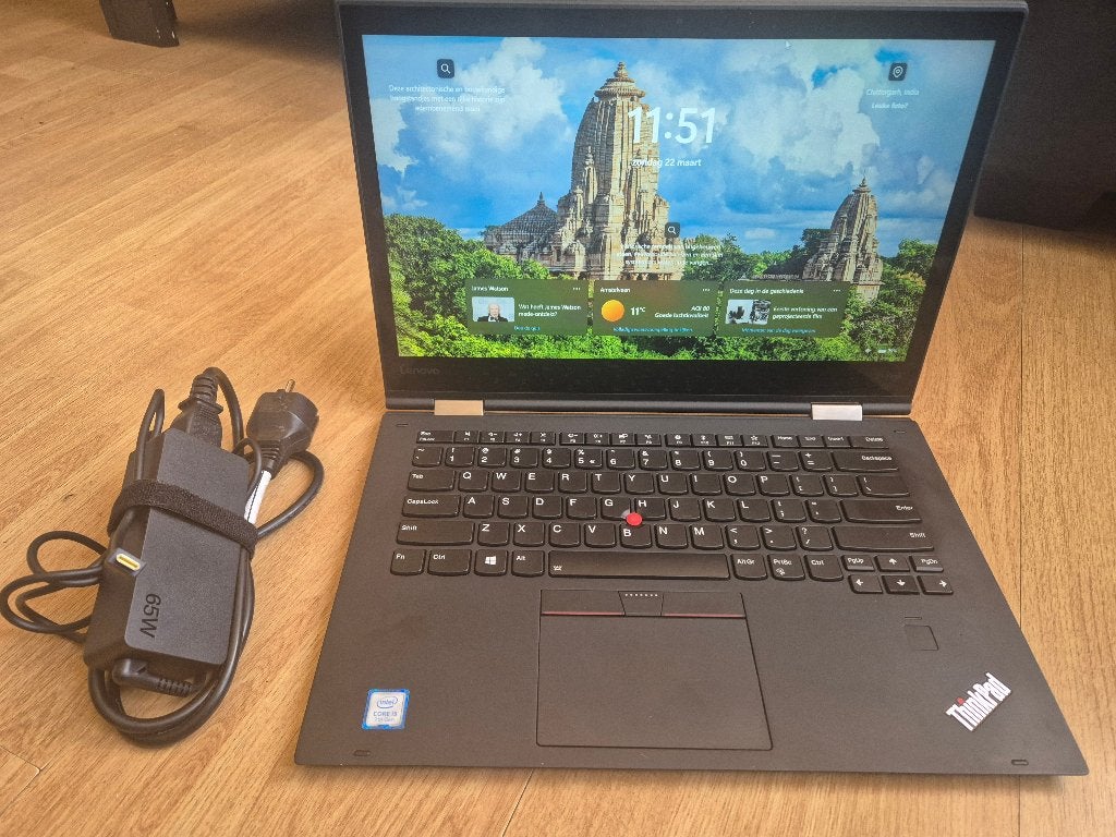 lenovo X1 Yoga 2 gen Rotatable Laptop to Tablet 256 SSD 8GB, Computers en Software, Windows Laptops, 256 GB, 2 tot 3 Ghz, Qwerty