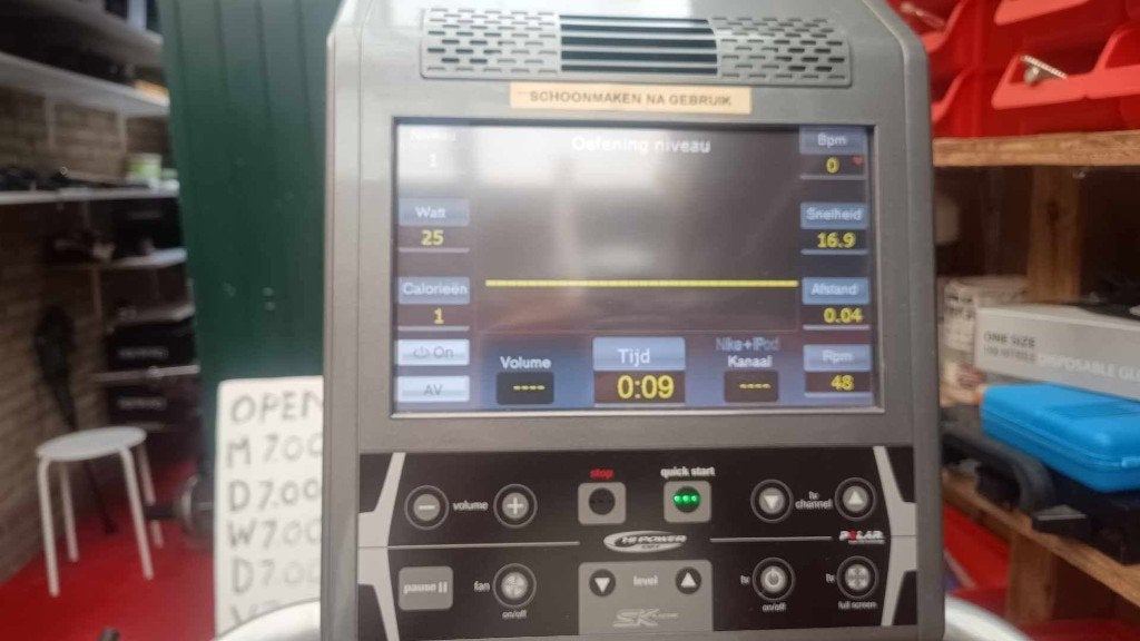 home trainer, Ophalen, Gebruikt, Metaal, Benen