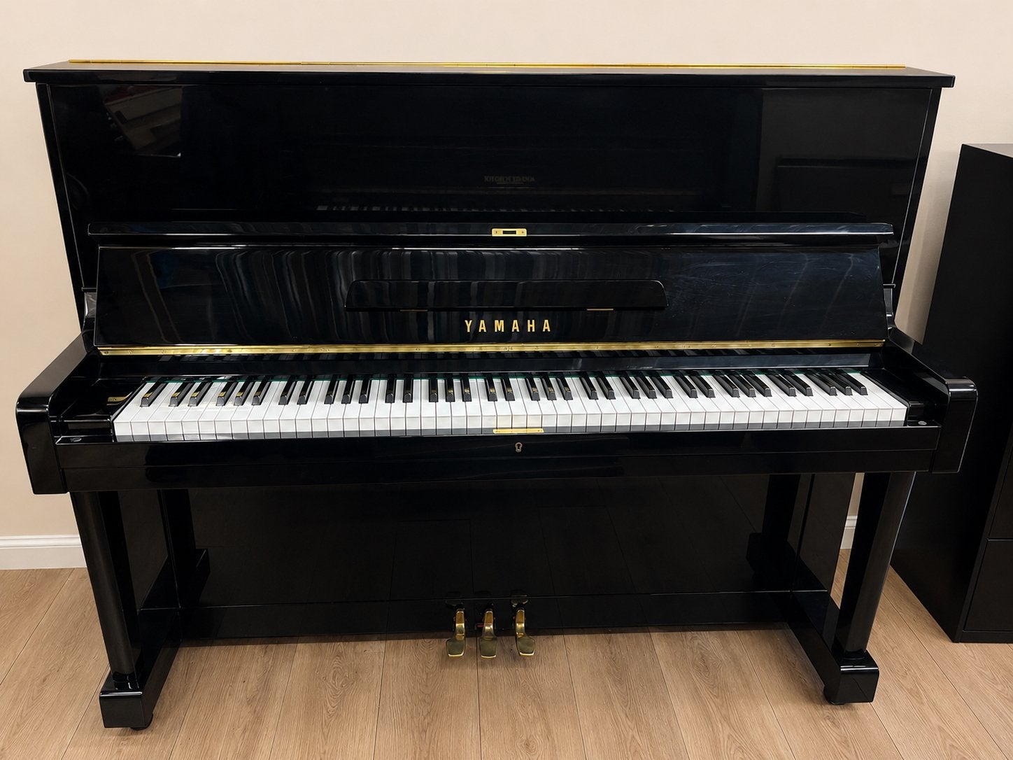 Yamaha U1, Muziek en Instrumenten, Piano's, Ophalen, Zwart, Zo goed als nieuw, Piano