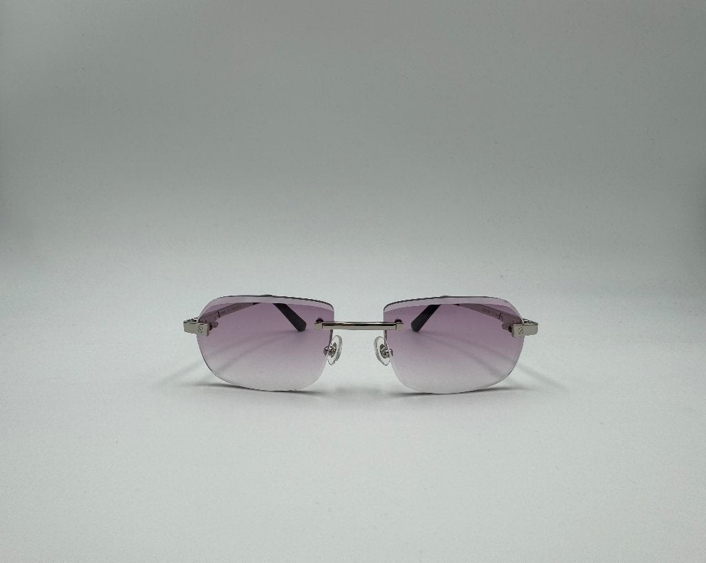 Cartier santos bril paars, Overige merken, Paars, Nieuw, Ophalen of Verzenden