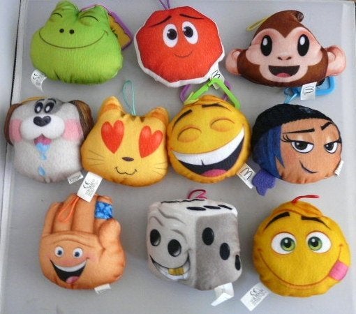 McDonalds 2017 # 10 verschillende Emoji's, Ophalen of Verzenden, Zo goed als nieuw