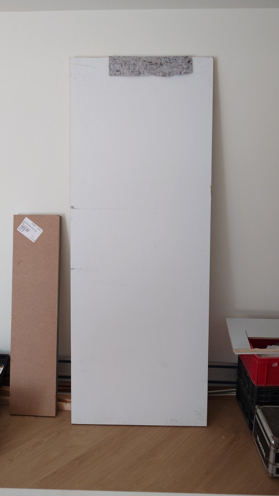Massieve binnendeur Board Stomp 231,5cm x 88cm, Doe-het-zelf en Verbouw, Deuren en Horren, Ophalen, Binnendeur, 215 cm of meer