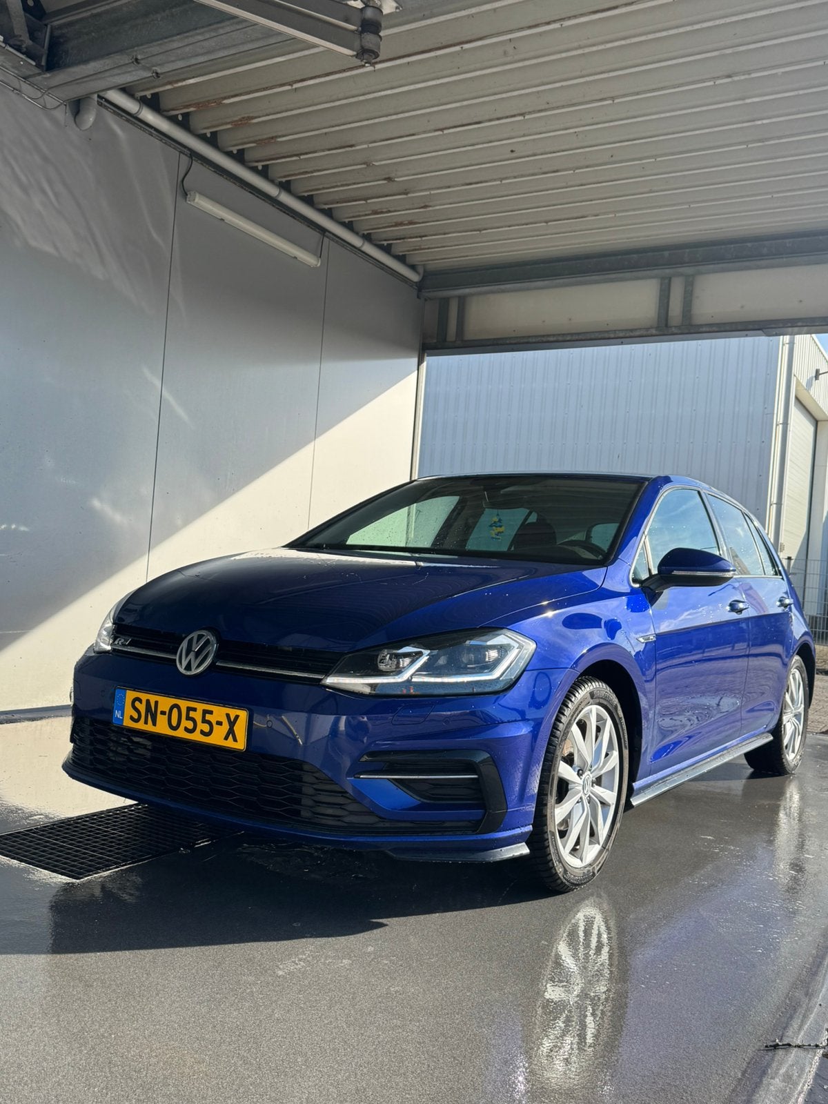 Volkswagen Golf 7.5 R-Line 1.4 TSI DSG | 150 PK | Automaat, Auto's, 4 cilinders, Blauw, 1202 kg, 1395 cc