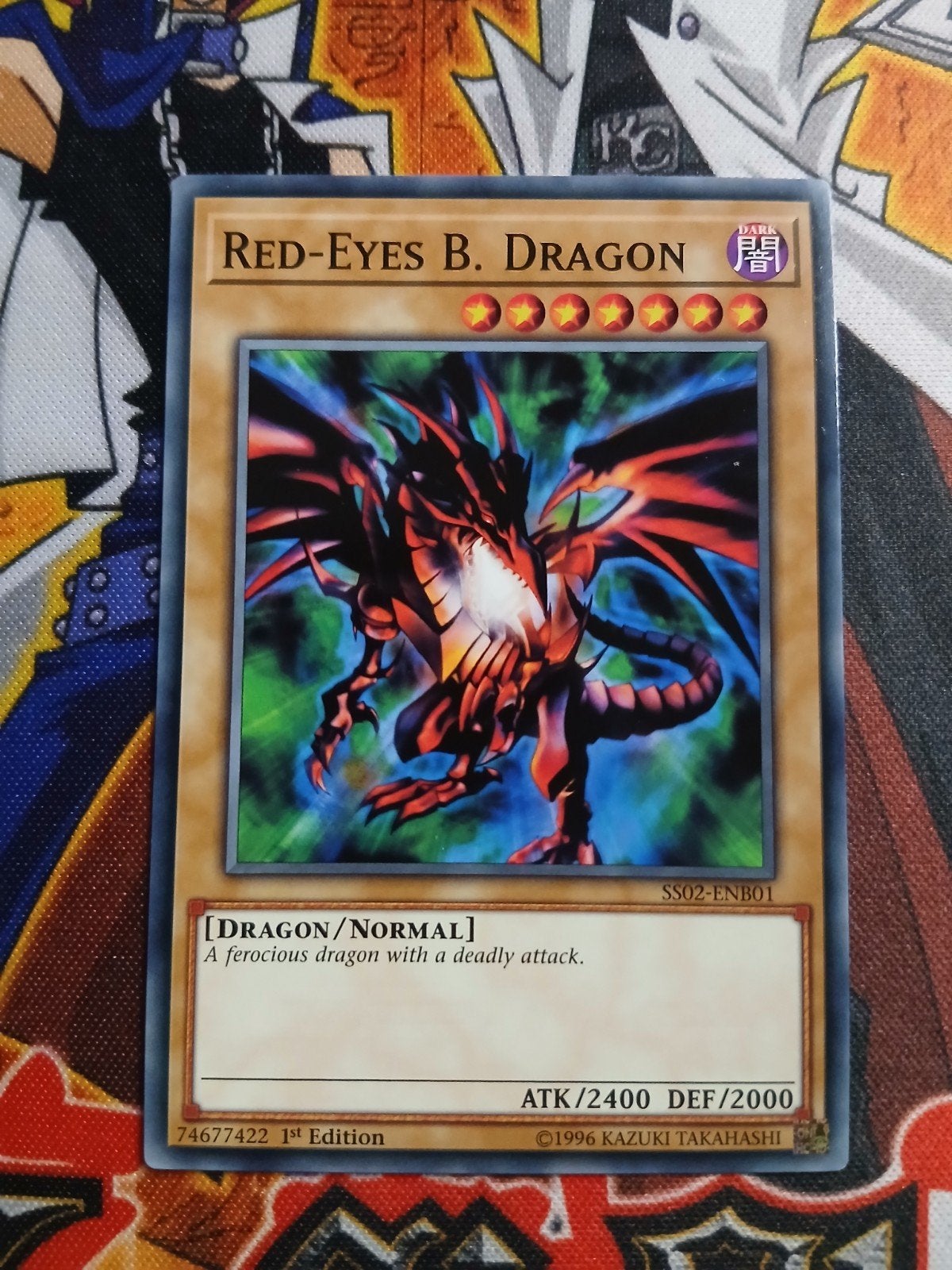 Red-Eyes Black Dragon - SS02 - Yu-Gi-Oh, Hobby en Vrije tijd, Verzamelkaartspellen | Yu-gi-Oh!, Ophalen of Verzenden, Zo goed als nieuw