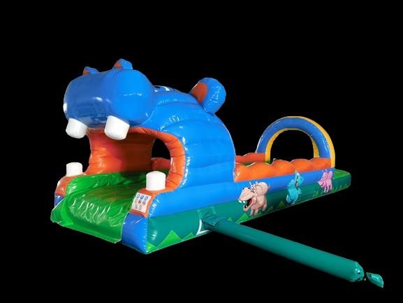 Te koop mooie nieuwe buikglijbaan nijlpaard 10 meter, Hobby en Vrije tijd, Ophalen of Verzenden, Nieuw, Verjaardag