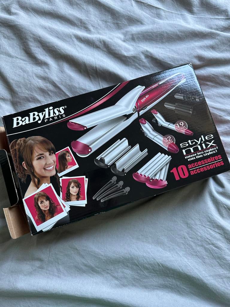 BaByliss Style Mix krul- en stijlset, Ophalen of Verzenden, Gebruikt, Haarverzorging