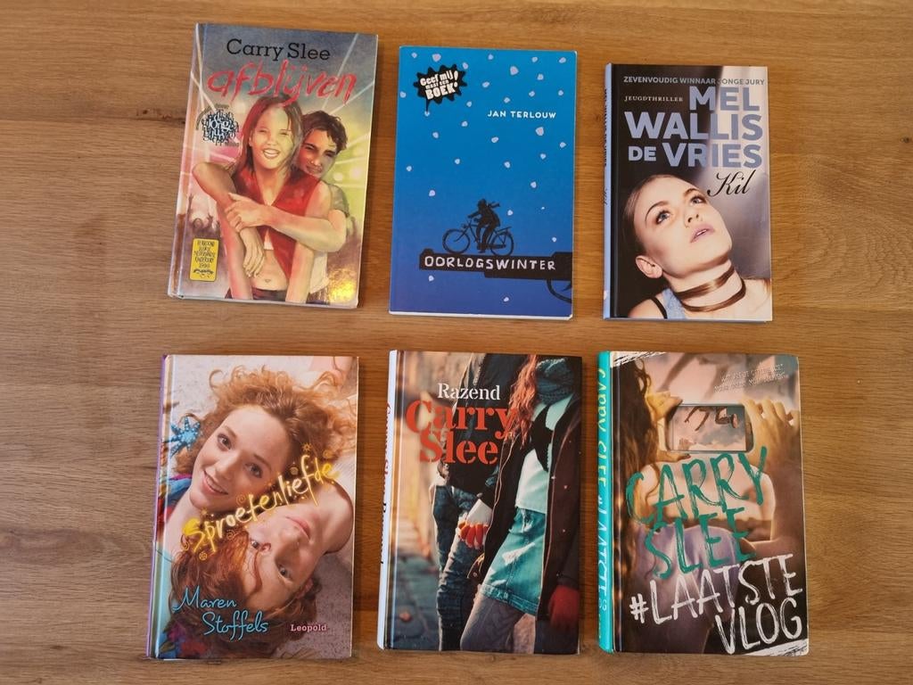 Carry Slee Maren Stoffels Mel Wallis Vries Cecily Ziegesar, Boeken, Ophalen of Verzenden, Gelezen