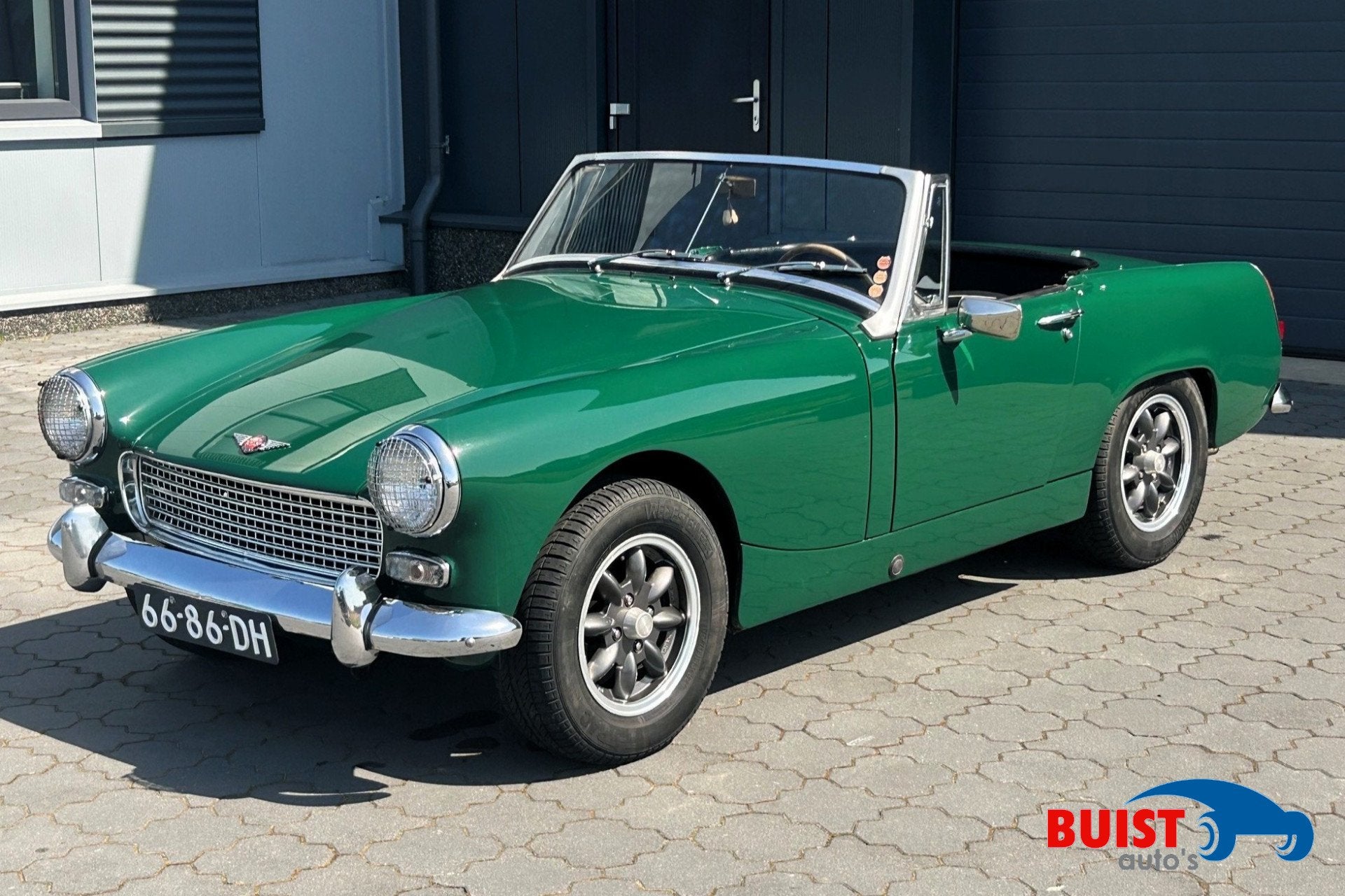 Austin Healey Sprite MK3 1100 NL-auto! (bj 1967), Auto's, Austin, Zwart, 1098 cc, Cabriolet