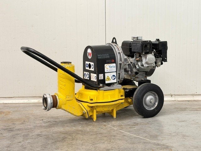 Gebruikte membraanpomp/vuilwaterpomp Wacker PD3A, Gebruikt, Verzenden, Wacker Neuson Group, Overige typen