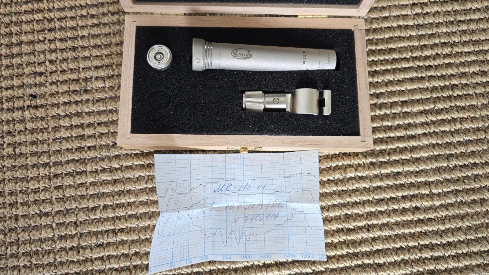 Oktava MK 012 Studiomicrofoon, Muziek en Instrumenten, Microfoons, Ophalen of Verzenden, Zo goed als nieuw, Studiomicrofoon