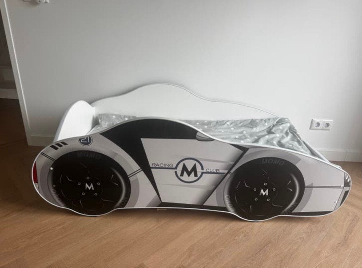 Racebed, Kinderen en Baby's, Ophalen, Gebruikt, 70 tot 85 cm, Matras