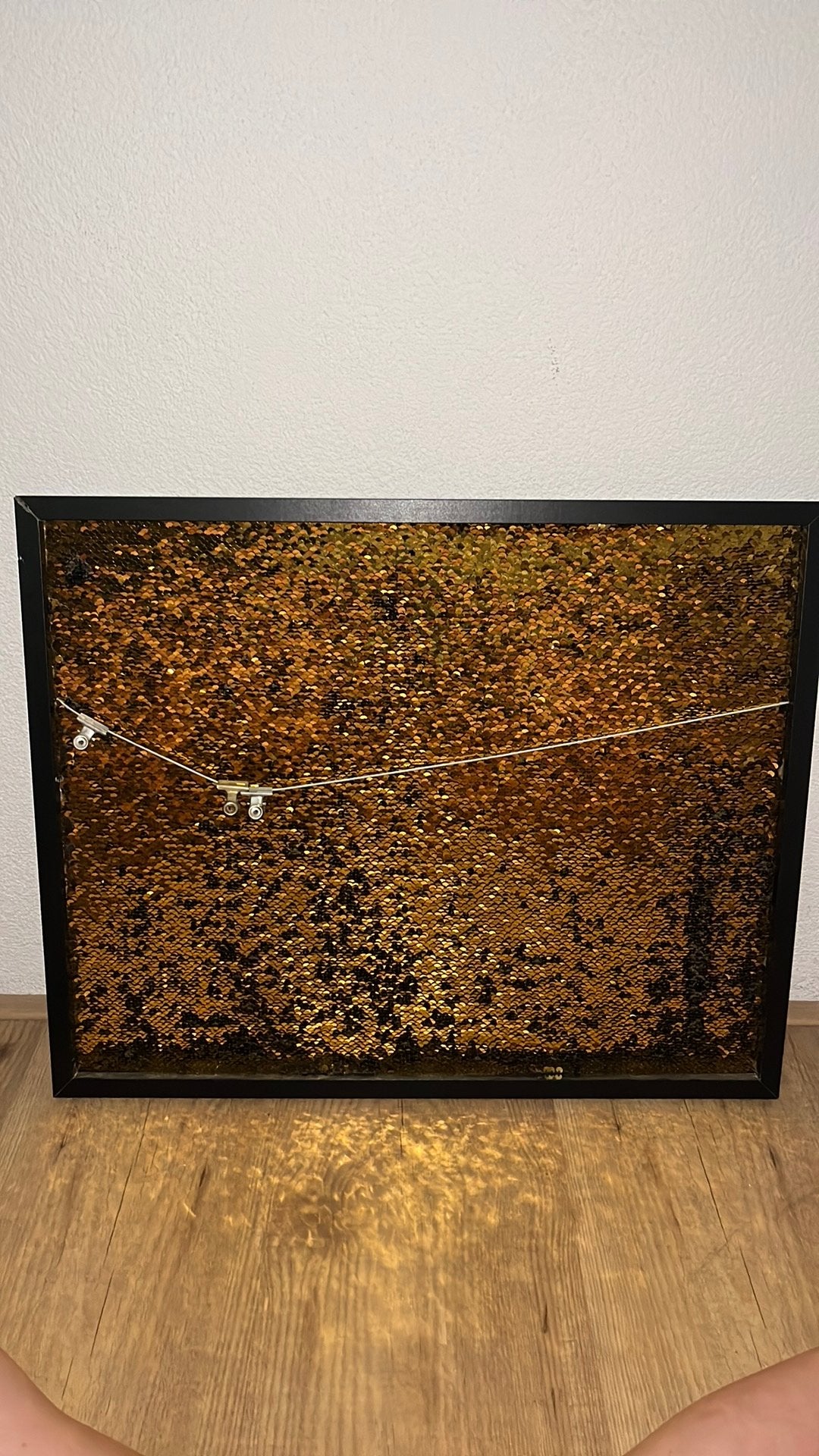 Glitter foto bord, Ophalen, Zo goed als nieuw, Hangend, Hout