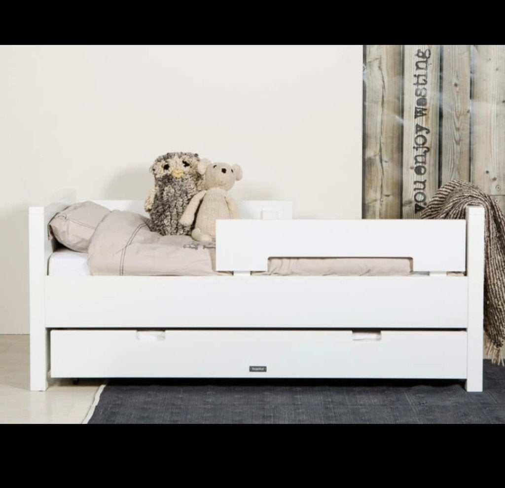 Peuterbed bopita wit, Kinderen en Baby's, Gebruikt, 70 tot 85 cm, 140 tot 160 cm, Ophalen