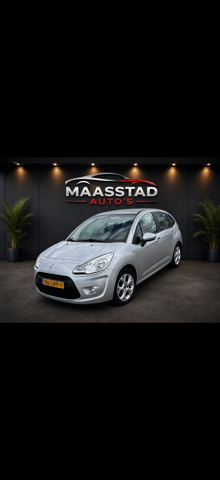 Citroën C3 1.4 VTI 2010 Grijs, Voorwielaandrijving, Parkeersensor, 40 €/maand, Origineel Nederlands