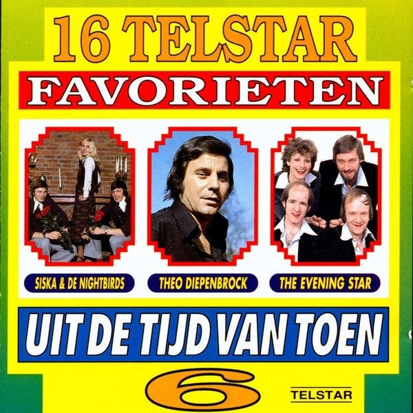 16 Telstar Favorieten Uit De Tijd Van Toen 6 CD, Ophalen of Verzenden, Nieuw in verpakking, Levenslied of Smartlap, Album