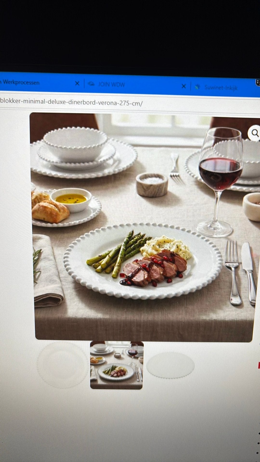 Gezocht servies Blokker - Verona - Minimal Deluxe, Overige merken, Nieuw, Ophalen of Verzenden, Bord(en)