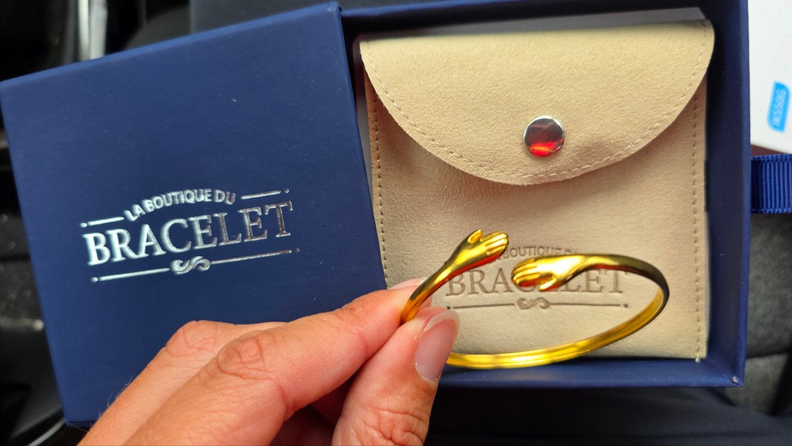 La Boutique du Bracelet - Gouden (namaak)armband nieuw in ve, Ophalen of Verzenden, Nieuw, Goud, Overige materialen
