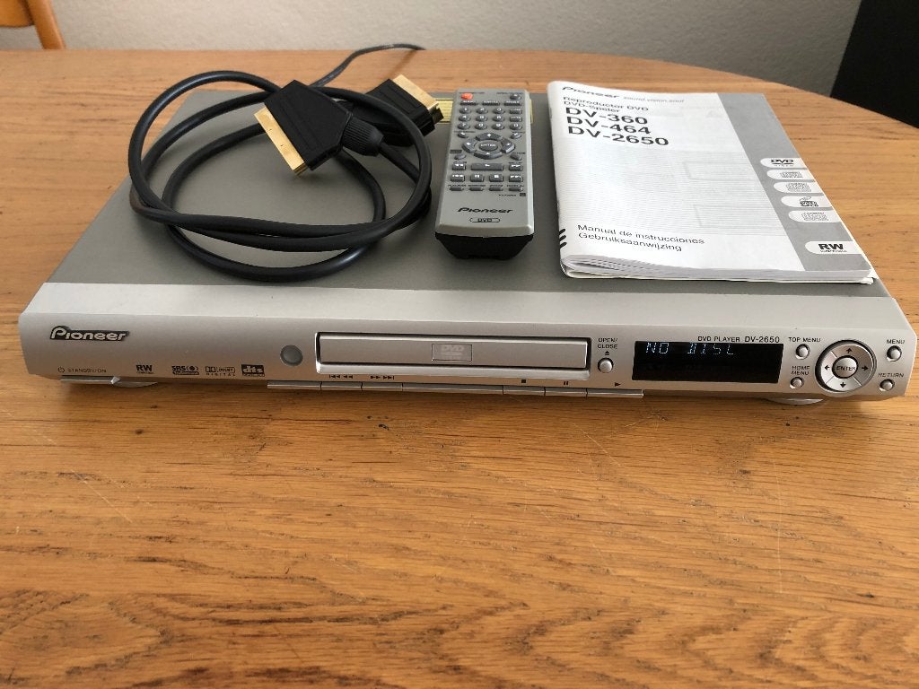 Pioneer DV-2650 CD/DVD speler, Z.G.A.N., Ophalen, Zo goed als nieuw, Dvd-speler, Pioneer