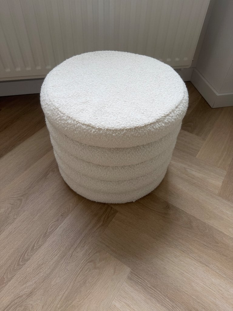 Poef, Ophalen, Minder dan 50 cm, Rond, Minder dan 50 cm