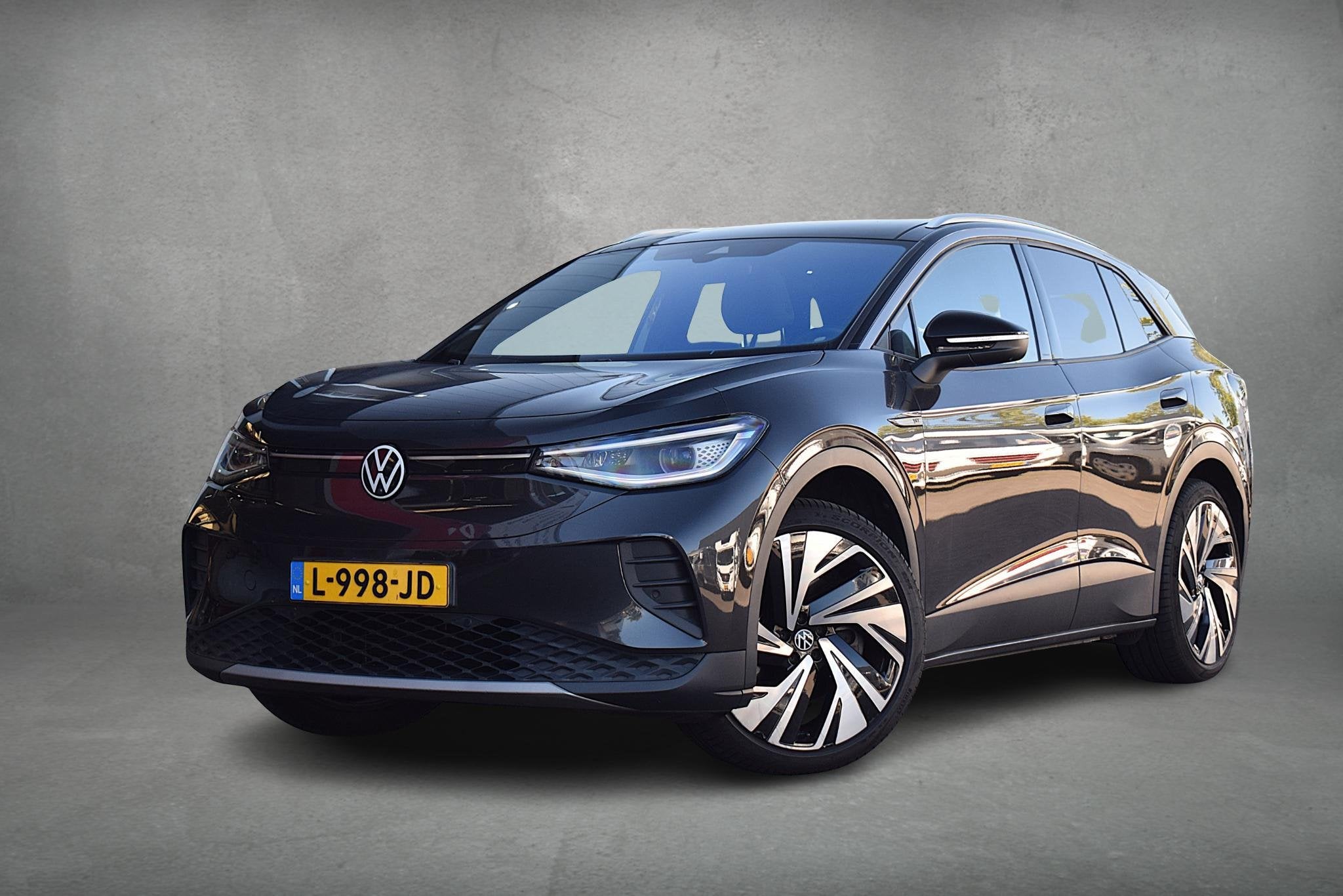 Volkswagen ID.4 First Max 77 kWh | Pano | HUD | 360 Cam. | S, Auto's, Achterwielaandrijving, Gebruikt, Leder en Stof, Origineel Nederlands