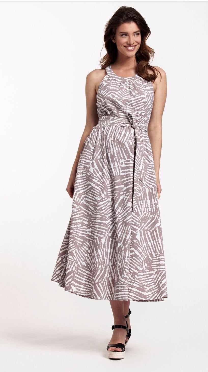 Studio Anneloes Muze Palm dress - Nieuw met kaartjes, Maat 38/40 (M), Verzenden, Beige, Nieuw