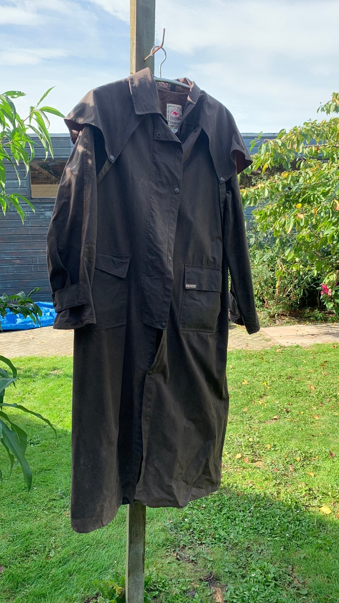 Australische waxjas, Ophalen, Gebruikt, Dressuur, Overige maten