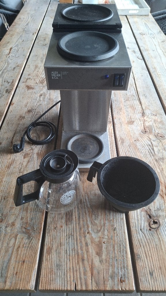 Alex Meijer Animo koffiezetapparaat koffieautomaat Exclelso, Witgoed en Apparatuur, ,, 10 kopjes of meer, Koffiemachine, Ophalen of Verzenden
