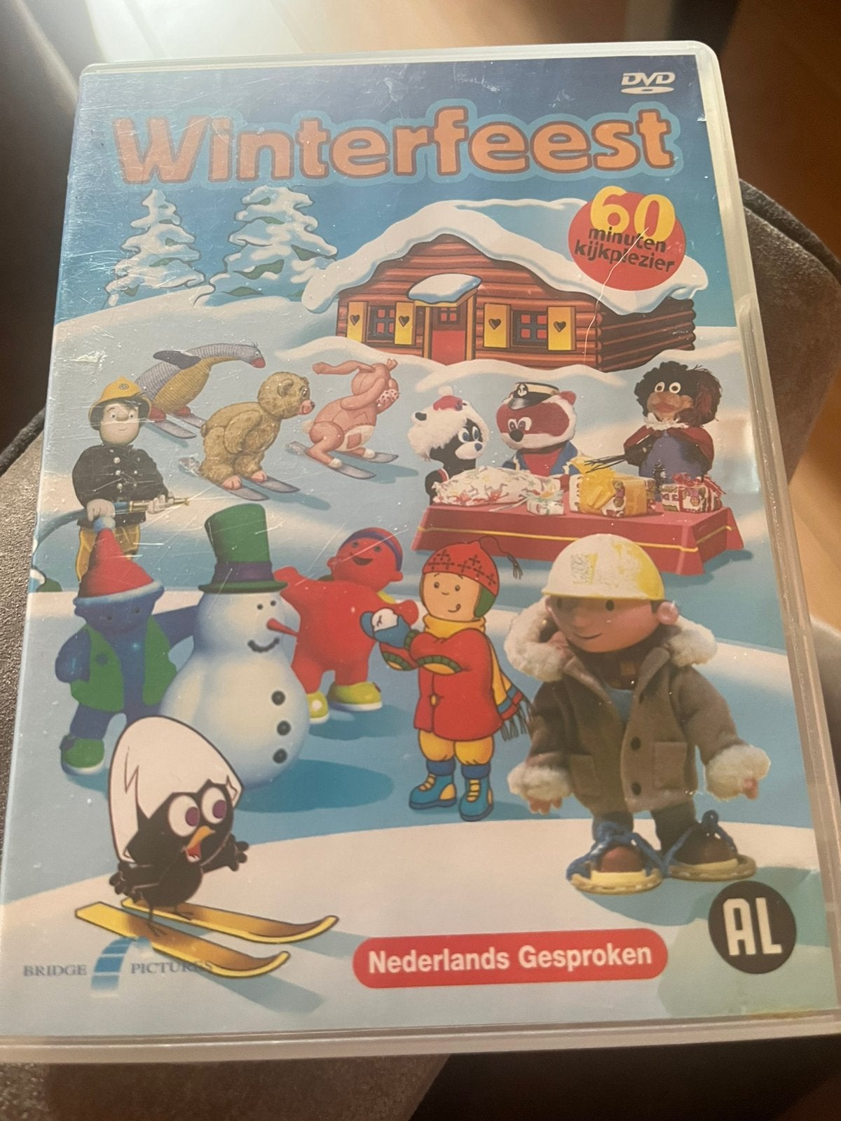 Winterfeest DVD - Diverse TV-vriendjes in de sneeuw, Gebruikt, Alle leeftijden, Overige genres, Ophalen of Verzenden