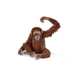 Schleich 14775 orang oetang, dierfiguur, Verzenden, Zo goed als nieuw, Wild dier, Beeldje of Figuurtje