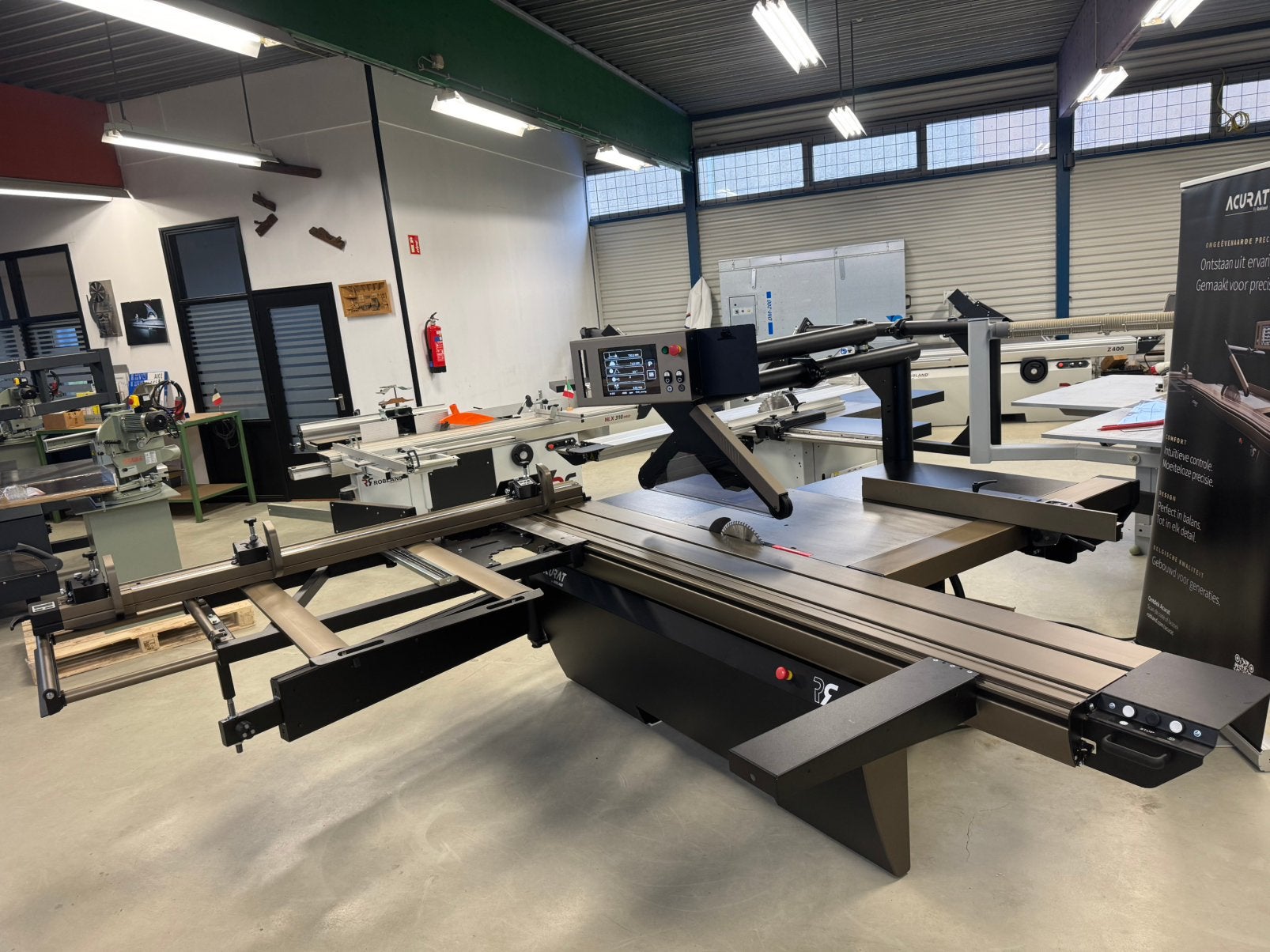 Formaatzaag Acurat Z500 (Robland High level), Doe-het-zelf en Verbouw, Ophalen of Verzenden, 1200 watt of meer, 70 mm of meer