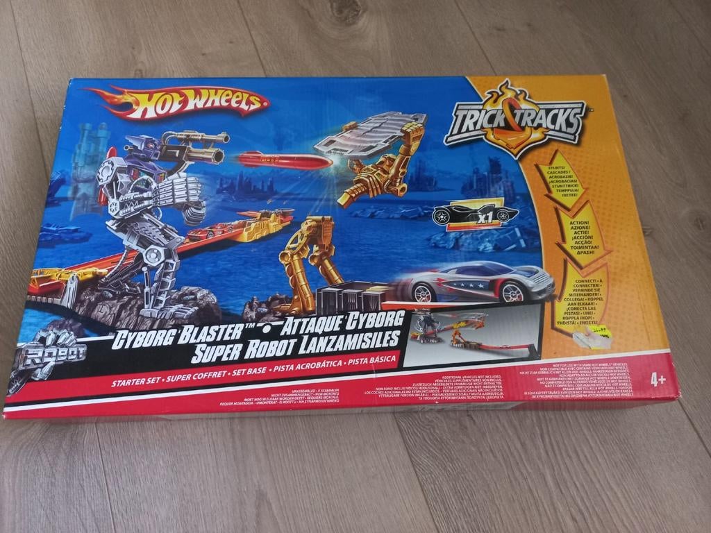 Hot wheels cyborg blaster nieuw, Ophalen of Verzenden, Nieuw, Elektrisch, Overige merken