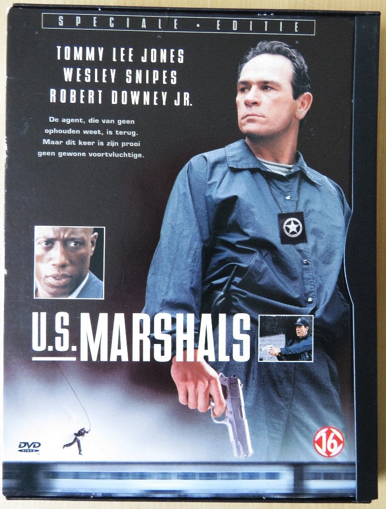 DVD U.S. Marshals (1998) Tommy Lee Jones, Wesley Snipes, Ophalen, Gebruikt, Vanaf 16 jaar, Speciale editie